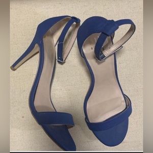 Cute blue heels